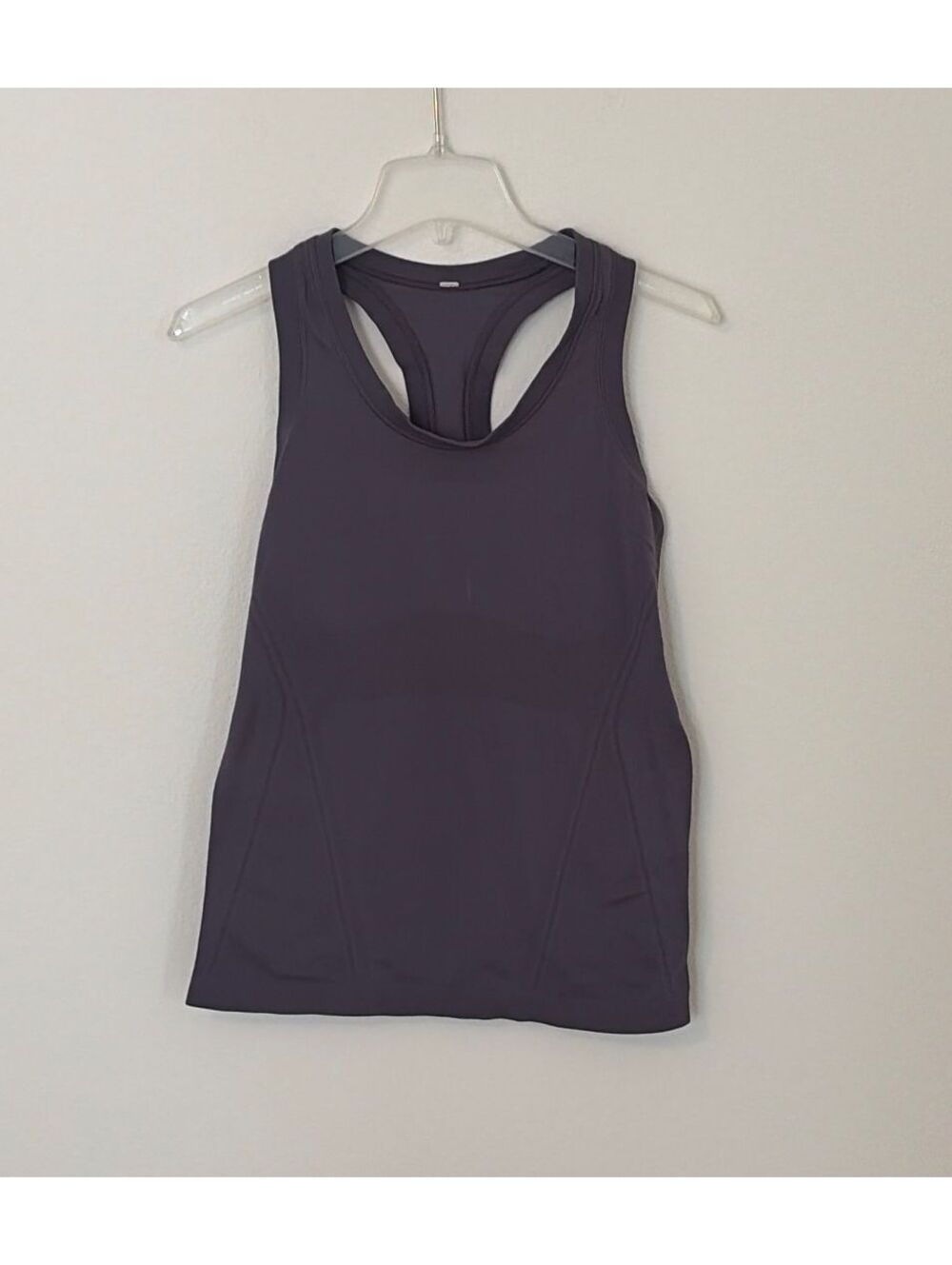 Athleta Momentum Seamless Tank Top Dusty Purple Racerback Size Small